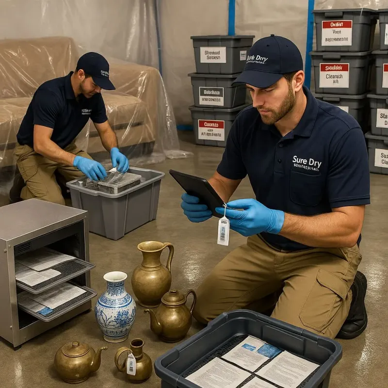Content Protection and Restoration process in Logan, OH