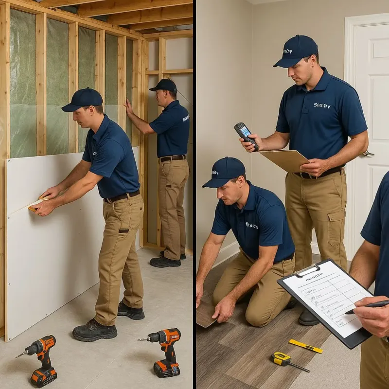Repairs and Reconstruction process in Logan, OH